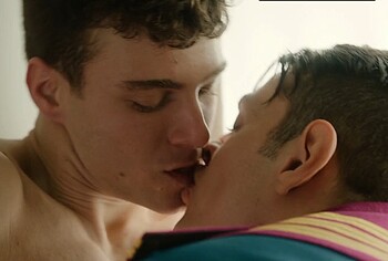Simone Secce and Luigi Bruno Erotic Gay Scenes in Minerva Academy