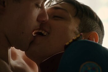 Simone Secce and Luigi Bruno Erotic Gay Scenes in Minerva Academy