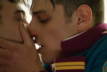 Simone Secce and Luigi Bruno Erotic Gay Scenes in Minerva Academy