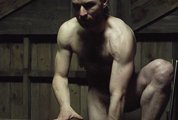 Martin McCann Big Cock and Jerk Off Scenes in The Survivalist