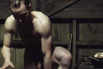Martin McCann Big Cock and Jerk Off Scenes in The Survivalist