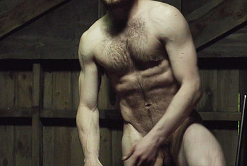Martin McCann Big Cock and Jerk Off Scenes in The Survivalist