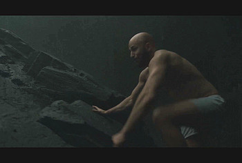 Chris Evans Shirtless And Bulge Underwear Scenes in Sacrifice