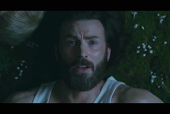 Chris Evans Shirtless And Bulge Underwear Scenes in Sacrifice