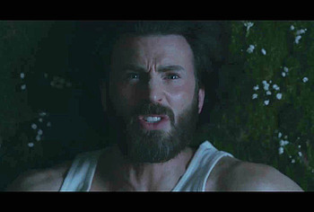 Chris Evans Shirtless And Bulge Underwear Scenes in Sacrifice