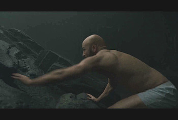 Chris Evans Shirtless And Bulge Underwear Scenes in Sacrifice