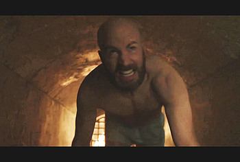 Chris Evans Shirtless And Bulge Underwear Scenes in Sacrifice