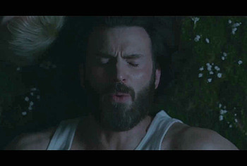 Chris Evans Shirtless And Bulge Underwear Scenes in Sacrifice