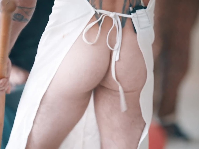 Scott McMinn Bare Bubble Butt Scenes in Apocalypse